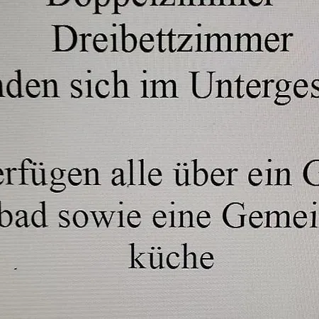 Monteurunterkunft Haus Barbara Pensjonat