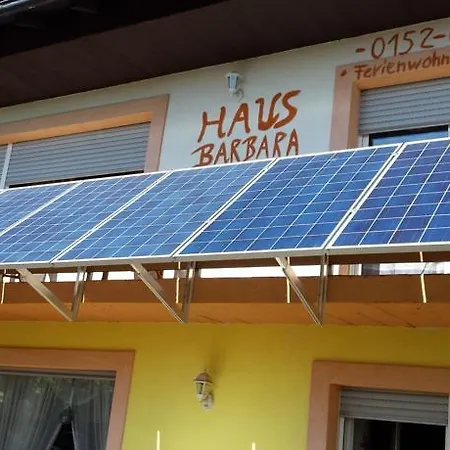 Monteurunterkunft Haus Barbara * 피라마센스